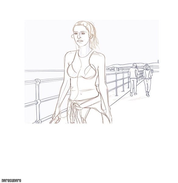 #1015 Drawing for Days out (B) 2016