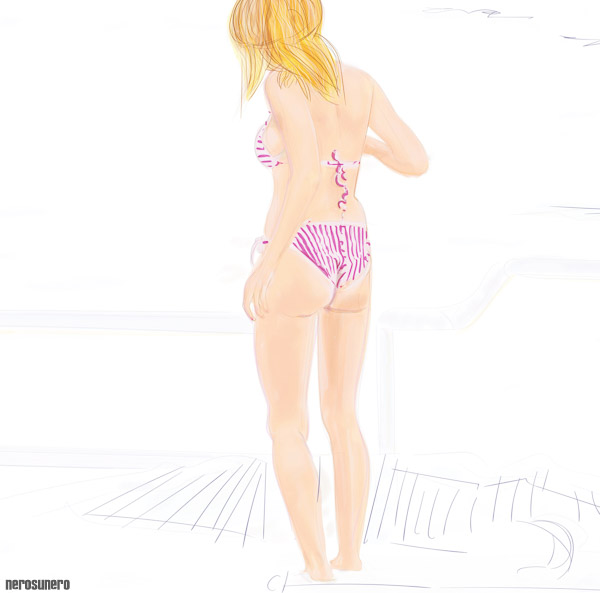 #1052B Bather now 2016