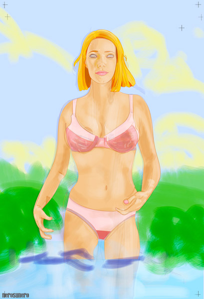 #1058A The River Blue / Vogue Girl 2016