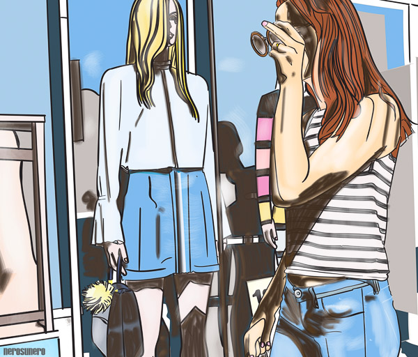 #1065C Girls and Glasses / City 2016