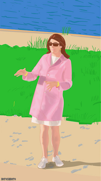 #1086 Woman and nothing 2016