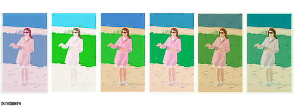 #1086B Woman and nothing 2016