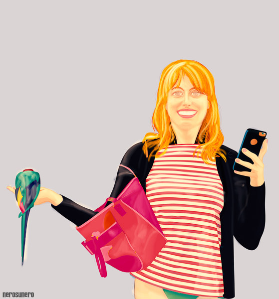 #1093A Jordie & the Parrot 2016