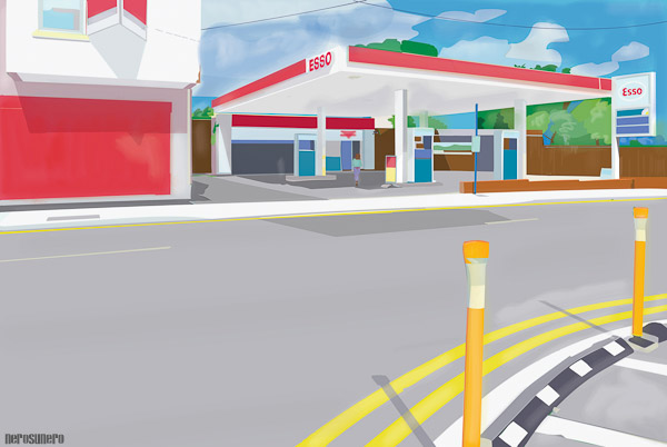 #1098C ESSO STATION (ii) 2016