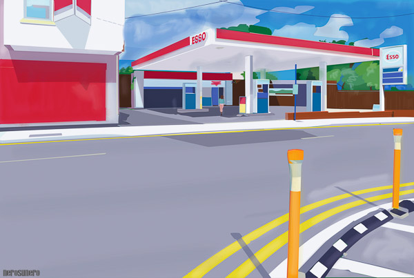 #1098D ESSO STATION (iii) 2016