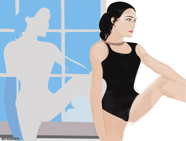 #1101A Melanie Hamrick. Annunciation 2016