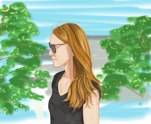 #1126A Laura. Open Air. 2017