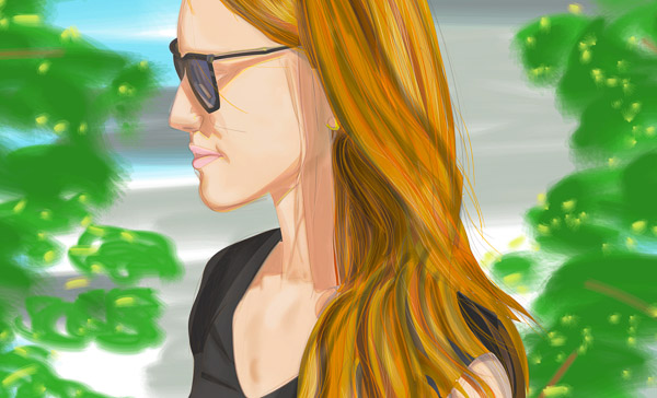 #1126N Laura. Open Air. 2017