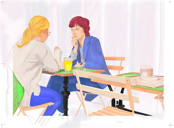 #1127A Orange Juice at the Coffee Shop 2017