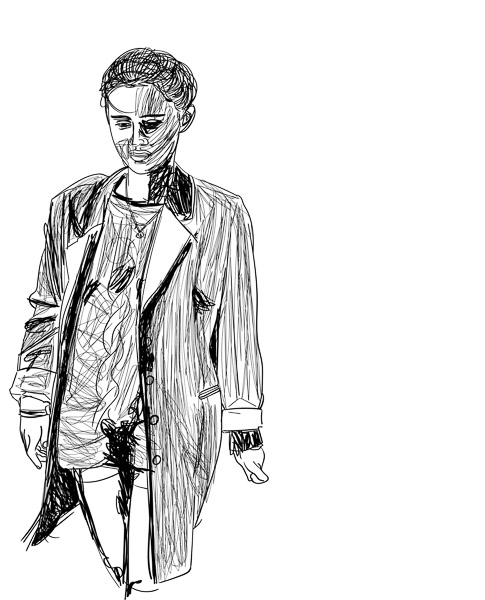 #1137DRW Drawing of a girl 2017