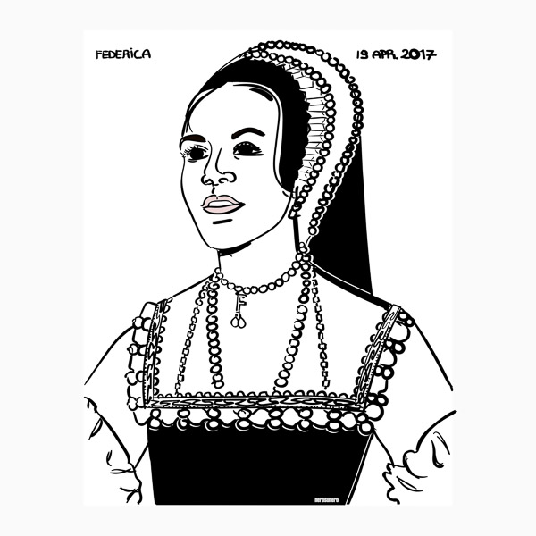 #1143B Federica as Anna Bolena (19 April 2017) 2017