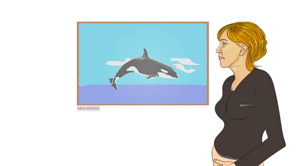 #1148C L'orca marina. Marine Le Pen Skinhead (French Elections 2017) 2017