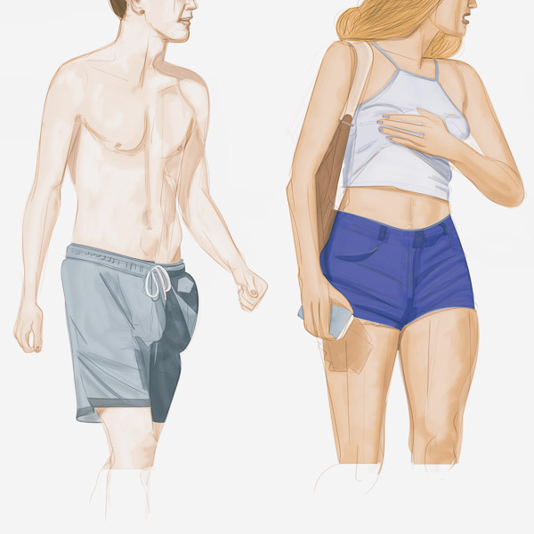 #1152D Sunday afternoon at the beach  2017