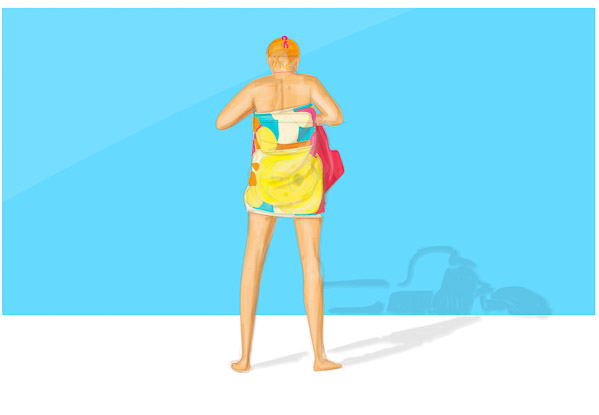 #1174A Blue bath 2017