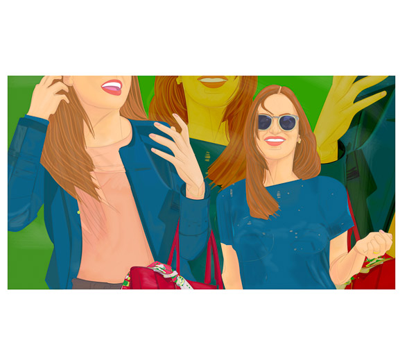 #1177Ai Girls on green 2017