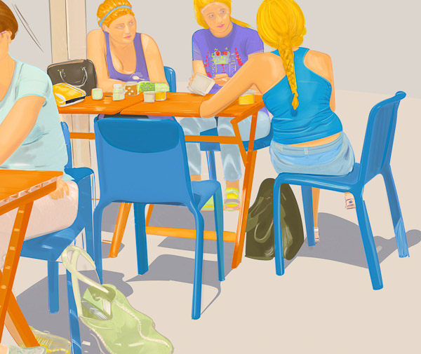 #1189b Tuesday at the coffee shop 2017