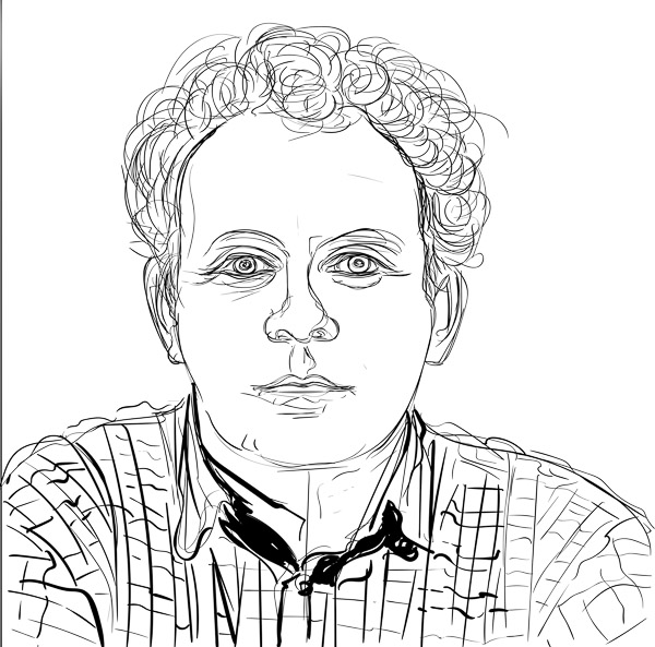 #1218A Martin Mc Guinness after a photo by Bobbie Hanvey (John J. Burns Library Collection, Boston College) 2017