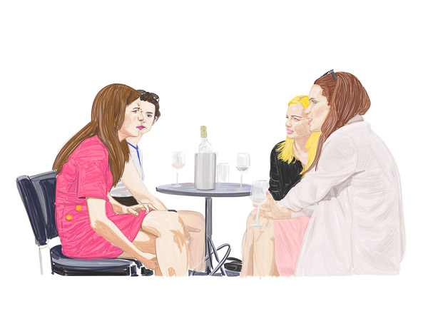 #1300A Girls. The Bailey's Bar 2018