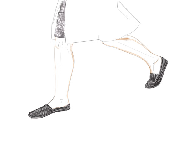 #1309A Walking outsoide Offset 2018 2018