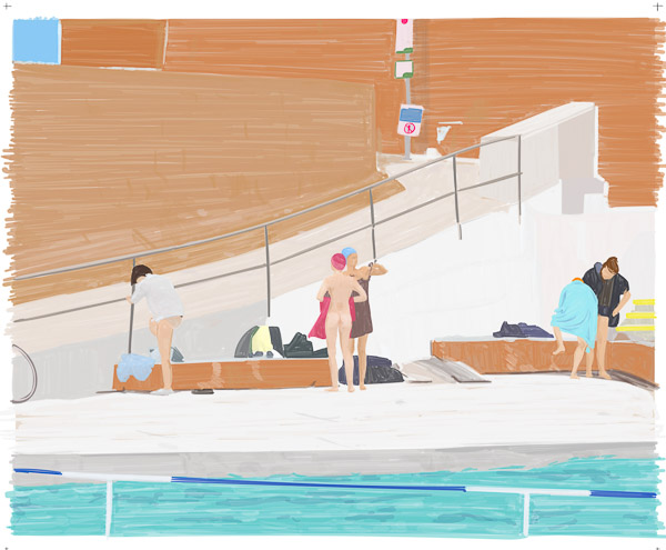 #1319 women bathers at martello Bathers at Martello's 2018