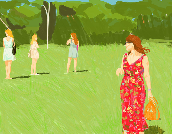 #1320B Girls at Merrion Square 2018