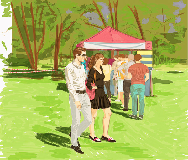 #1322A Paul & Lena (The Merrion Square Food Market) 2018