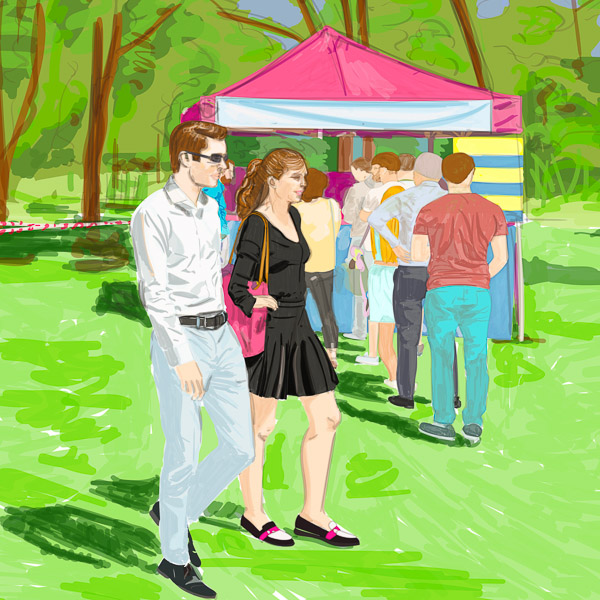 #1322B Paul & Lena (The Merrion Square Food Market) 2018