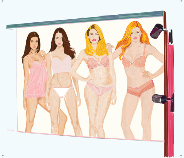 #1336A Study for The large billboard 2018