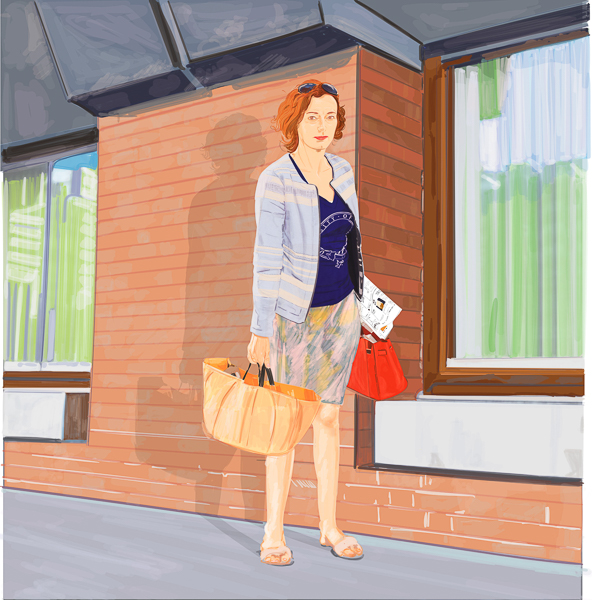 #1341a Portrait of an Irish Woman 2019