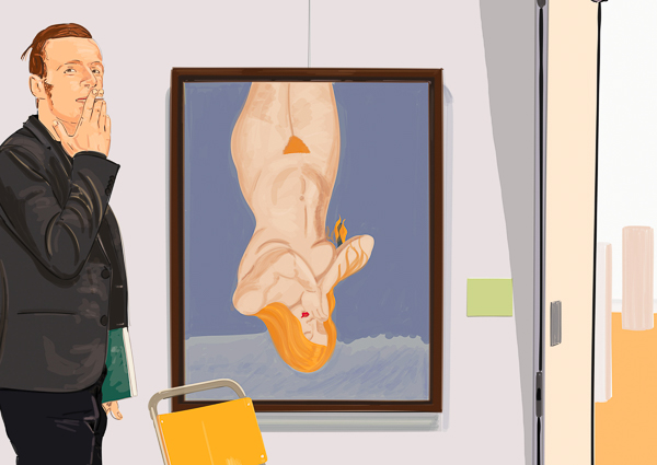 #1343D The painting 2019