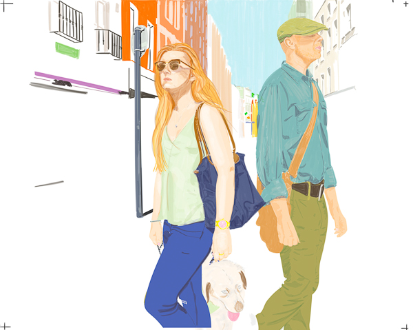 #1344a Portrait for K, H & Trixi  (Dublin) 2019