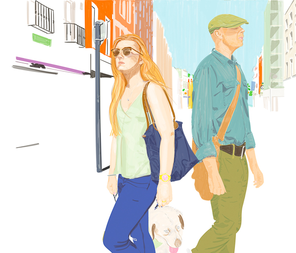 #1344c Portrait for K, H & Trixi  (Dublin) 2019