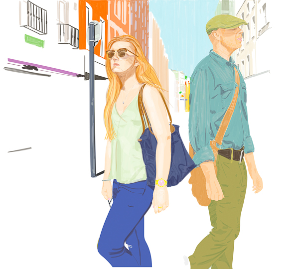 #1344d Portrait for K, H & Trixi  (Dublin) 2019