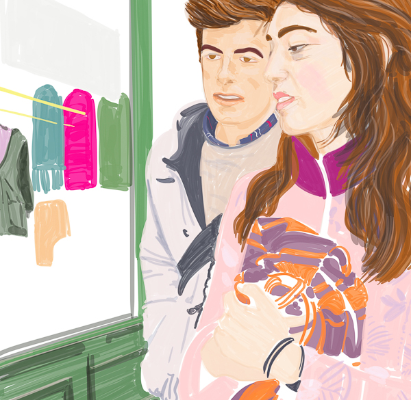 #1349C Paul & Paula (Dubin street with couple) 2019