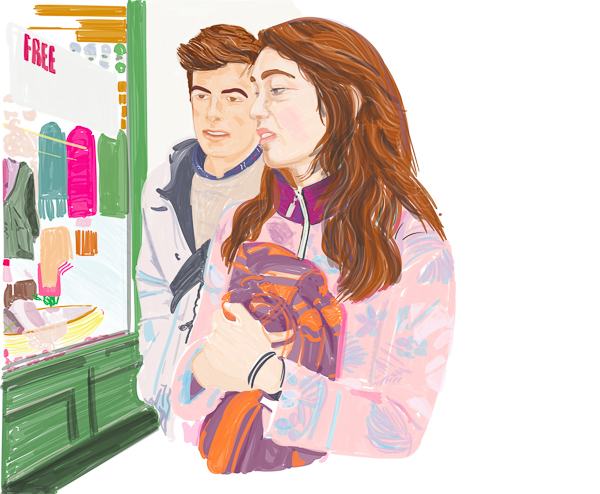 #1349a Paul & Paula (Dubin street with couple) 2019