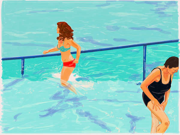 #1351a Bathers at Martello's, Sea Point 2019