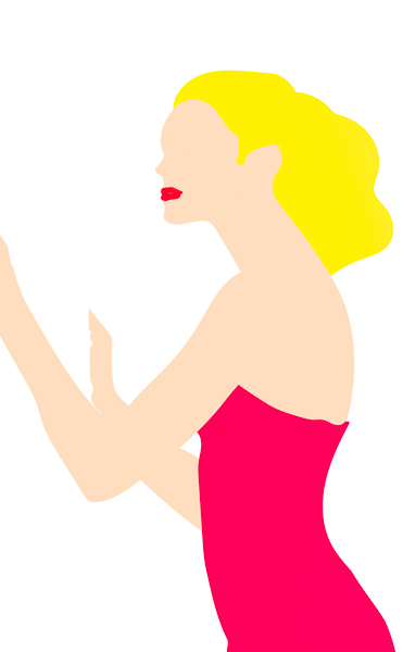 #1352D Patricia, interior with woman  2019