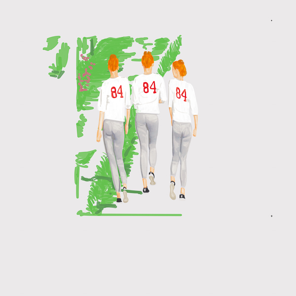 #1354a Walks at the pier 2019