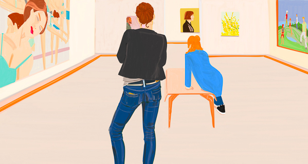 #1362b The beautiful Alex Katz exhibition at  Museum Brandhorst, Munich 2019