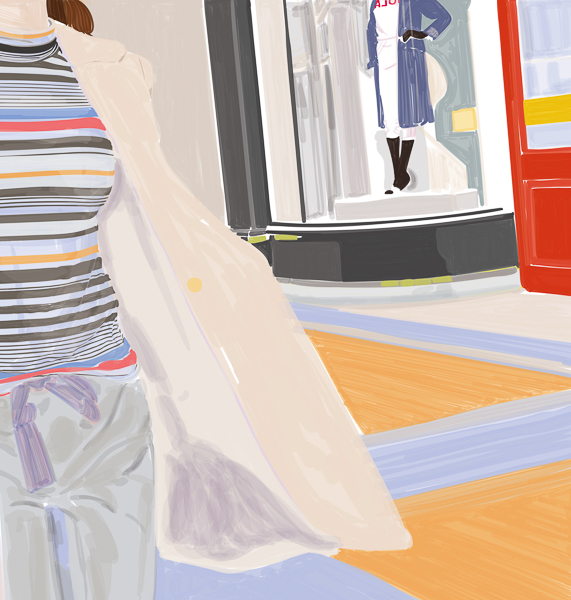 #1365C City with stripe t shirt 2019