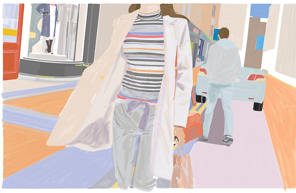 #1365a City with stripe t shirt 2019