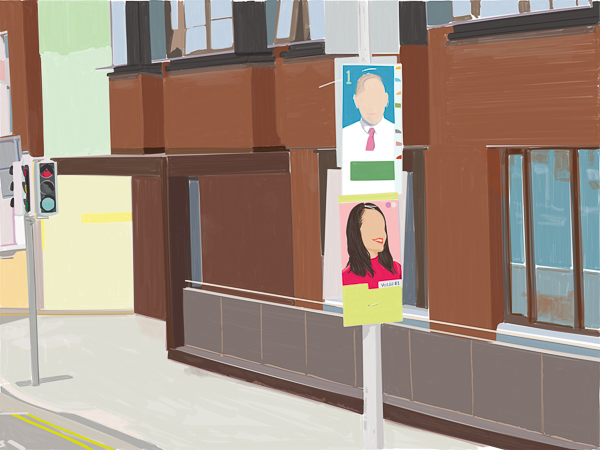 #1371a Identity (Dublin & the Election Posters) #Q 2019