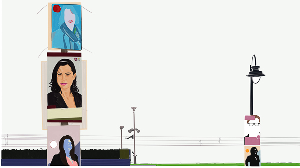 #1378a Identity (Dublin & the Election Posters) #B 2019