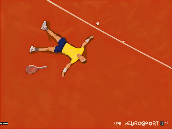 #1389A Rafa Nadal on Red Clay 2019