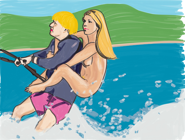 #1393A The Rape of Europe (Brexiteers Boris Johnson & Carrie Symonds!) 2019