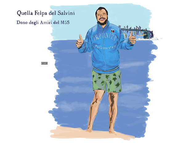 #1395A Quella felpa di Matteo Salvini 2019