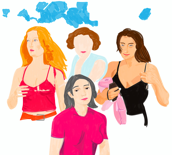 #1427a Four Girls 2019