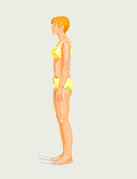 #1433a Bikini (After Wayne Thiebaud) 2019