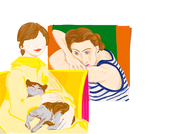 #1434Bs From Degas to Matisse (Study and composition after Degas and Matisse) 2019